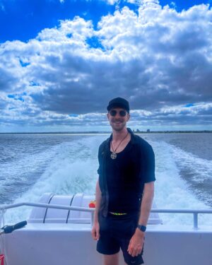 Lewis Spears Instagram - Last time I tried to get up early I missed my flight and cancelled a tour. This time, I took a boat to see quokkas.
Health is wealth.