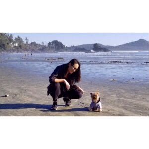 Li Jun Li Instagram - Totes McGoats 🐶 #Tofino 🇨🇦 #CanadaPooch #yorkiesofinstagram