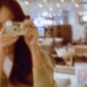 Lidya Maulida Djuhandar Instagram - series of blurry selfies #35mm