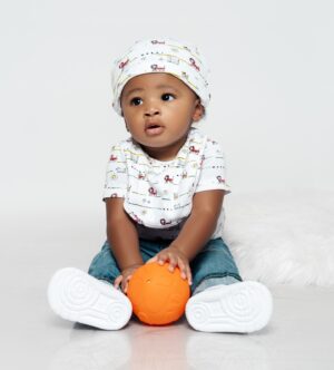 LightSkinKeisha Instagram - Thank God for you baby boy 🥹 Happy 7 months Three 🩵🥳