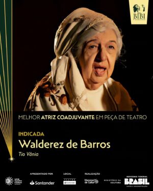 Lilian Blanc Instagram - Tio Vânia, do Grupo Tapa, é destaque entre os indicados da 11ª edição do Prêmio Bibi Ferreira. Veja as categorias que estamos presentes:

- Melhor Peça de Teatro

- Melhor Atriz em Peça de Teatro (Anna Cecilia Junqueira)

- Melhor Ator em Peça de Teatro (Brian Penido Ross)

- Melhor Direção em Peça de Teatro (Eduardo Tolentino de Araujo)

- Melhor Atriz Coadjuvante em Peça de Teatro (Camila Czerkes)

- Melhor Atriz Coadjuvante em Peça de Teatro (Walderez de Barros)

- Melhor Ator Coadjuvante em Peça de Teatro (Zécarlos Machado)

Obrigado a todos!

📸: @fotosgutierrez

#grupotapa #tchekhov #teatrosp #experimenteteatro #arte #sescsantana #sescsp #premiobibiferreira #premiobibi2024 #teatro #prosa #indicados