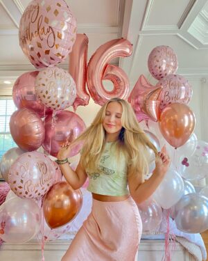 Lilliana Ketchman Instagram - sweet 16 :)