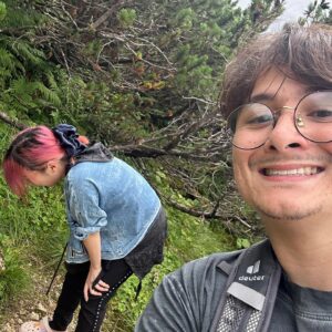 Lily Ki Instagram - look at us being tourists
