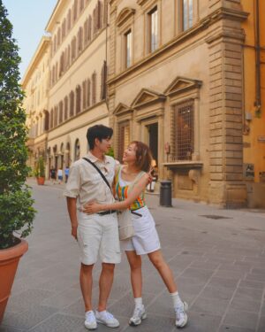 Lim La-la Instagram - 2024.07.10 in Florence🩷 피렌체에서 

#엔조이커플 #enjoycouple #couple 
#커플여행 #couplegoals #피렌체 #이탈리아 #🇮🇹