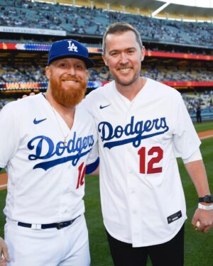 Lincoln Riley Instagram - Great night! @dodgers