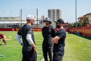 Lincoln Riley Instagram - Very cool having @edelman11 with us-

One of the best to do it