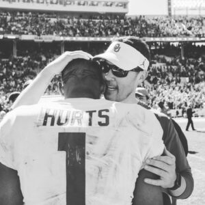 Lincoln Riley Instagram - Happy Birthday to my guy @jalenhurts ‼️

Eagles getting a great one-