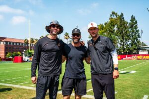 Lincoln Riley Instagram - Very cool having @edelman11 with us-

One of the best to do it