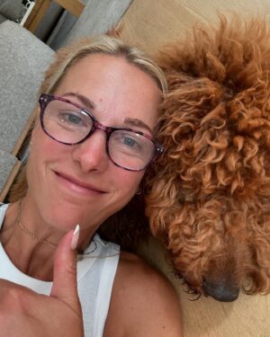 Lindsay Czarniak Instagram - Pup check. 9 months old and counting (And growing) if Myles was in the Olympics he'd definitely be a track and field guy. #dogs #puppy #love #family #sports #work #olympics
