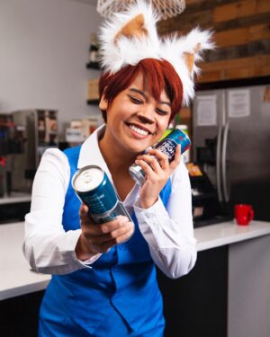 Lindsay Jones Instagram - Back from the dead to say - This Aggretsuko cosplay shoot happened over a year ago. Finally, it gets shared! I love casting based on the personalities of people I know, so:

Retsuko - @dearbassy 

Fenneko - @margaretominey 

Haida - Me

 📸 - @jonrisinger 

Editing - @jarrenmartinez_ 

Send them all some love! Thank you so much to everyone who made this possible. Posting more from the shoot soon 🐱