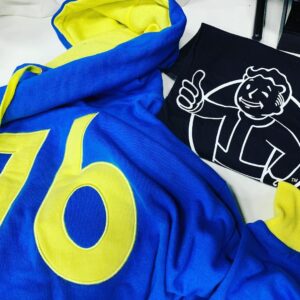 Lindsay Jones Instagram - Thank you so much for opening the vault and sending me some @fallout gear, @bethesda !