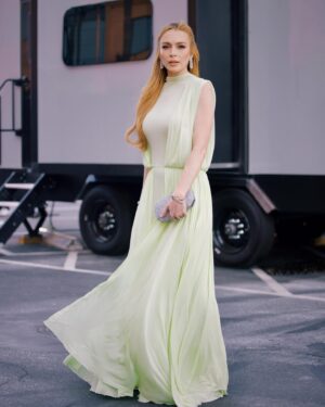 Lindsay Lohan Instagram - Thank you for having me @disneyd23 for the Disney Legends ceremony ☺️ Congratulations to the class of 2024 Disney Legends! 🫶🤗 #freakierfriday 📸 @diggzy