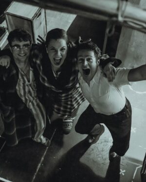 Lindsay Mendez Instagram - We’re here.
Our closing performance of @merrilyonbway. It feels like this journey has been part of my life forever…maybe because this story and the people in it have made such a deep mark on my heart.
The gratitude for this experience is deeper than I can convey, and has changed mine, and my family’s life forever.
Some thank you’s…
To my cast mates and soul mates. I love you so deeply and this has truly been the artistic pinnacle of my career being onstage with all of you nightly.
To my dresser @dstylist517 …you are such a true and amazing friend and I absolutely couldn’t have done any of this without you. Thank you for loving me, my husband and my daughter to fully. And for carrying me thru this run on your incredibly strong shoulders!
To our nanny @cndoak ..we love you so much. As a working mom, while you can sometimes find help, you cannot always fine people who love your children as you do. Caitlin, you love Lucy to the fullest and I will never be able to repay how amazing you have been and how much peace you have given me these past two years. Thank you a million times.
To my incredible assistant @maddielaferr …you’ve kept my head on straight for 2 years and I would be literally lost without you. Thank you for ALL of your help and support, always. 
This last show is dedicated to my children. Lucy, and this new baby…I couldn’t be more thrilled that Sondheim is the soundtrack of your young lives…and that I’ve raised you both to be “born in a trunk.” Show people is what we are. And these folks surrounding you are the most magical, passionate, caring humans.  I can only sum this all up by saying…”we had a good thing going…going…gone.”