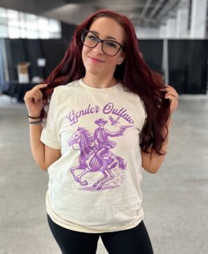 Lindsey Kerecz Instagram - Pride is about love! - but it’s also about the right to merely EXIST without persecution & hate

I’m a queer, non-binary person. Real, valid, thriving

So today and every day - gender is whatever you want it to be and you simply ARE whoever you are. I’m so proud of you 💕 #pride