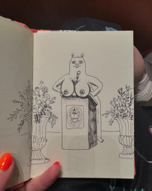 Lisa Hanawalt Instagram - Training AI on my filth 🥰