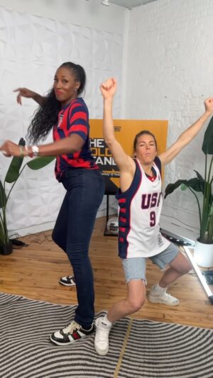Lisa Leslie Instagram - Getting ready to throw that a** in a circle for Ep. 2 of The Gold Standard. 

Watch on YouTube Wednesday 7/31.