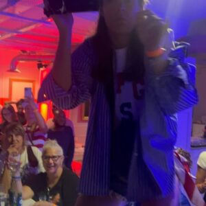 Lisa Leslie Instagram - Baby! When I say A time was had in Paris!!! Day 1 dump!! @uswnt Won Gold and then we celebrated with them!! Don’t judge us🤣🤣🤣🤣🤣 and you know me and lil bit had to join in!! @staley05 🤣🤣