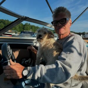 Lisa Rinna Instagram - Twas the Summer of Poncho! ❤️🐶🚤❣️👙⚓️☀️🥧😍
