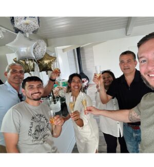 Lisseth Chavez Instagram - She’s a home owner YALL!!! 😭🙏🏽 Feeling incredibly blessed to be a first-time homeowner🥹🫶🏽 celebrating with loved ones🥂I want to give a huge thank you to my amazing uncle and real estate agent, @jaimeandsoniarealestate for guiding me through this journey. Couldn’t have done it without you! 🏡❤️ #FirstHome #Grateful if you’re looking a home!! Hit up my TIO (uncle) JAIME— truly the most patient human on earth. Call him/text him at 818.645.5810 for any questions!!