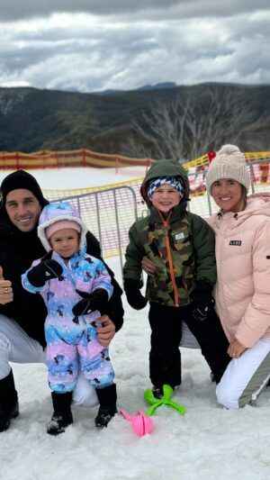 Logan Martin Instagram - Family Snow Trip ☃️❄️🏂