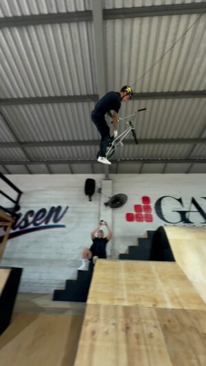 Logan Martin Instagram - Enjoyed riding this transfer @thevillagebmx today!