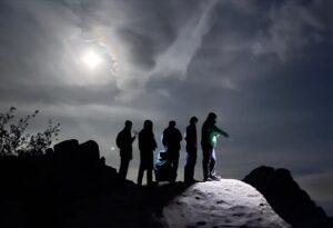 Logan Miller Instagram - Midnight hikes, stoned cashiers and a group o goons on the end of the year Joshua Tree trippp.
Photo cred: @gustavotastudillo @robyattal & Emma Kanter