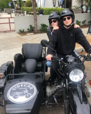 Logan Miller Instagram - When Santa met Barbara