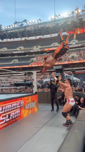 Logan Paul Instagram - From the heavens @WWE