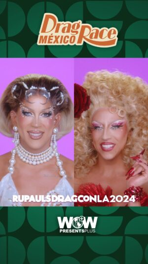 Lolita Banana Instagram - La categoría es... #DragCon! 👠 #DragRaceMexico S2 hosts @lalolitabanana and @taigabrava are coming to @rupaulsdragcon LA - the largest gathering of #DragRace queens in the WORLD! 🌴 

🎟️ #DragCon LA tickets on sale at rupaulsdragcon.com 
🗓️ July 19 & 20 
📍 L.A. Convention Center