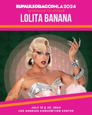 Lolita Banana Instagram - La categoría es... #DragCon! 👠 #DragRaceMexico S2 co-host @lalolitabanana is coming to @rupaulsdragcon LA - the largest gathering of #DragRace queens in the WORLD! 🌴 

🎟️ #DragCon LA tickets on sale at rupaulsdragcon.com 
🗓️ July 19 & 20 
📍 L.A. Convention Center