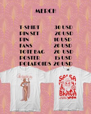 Lolita Banana Instagram - 🍌THE BANANA BRAVA SHOW BOOTH #2765🌶️
¡Nos vemos mañana en @rupaulsdragcon MUÑECAS! 🥰
.
Diseño: @charliekfe 🤍
Ilustración: @muerta.mosca ✨
Merch: @multipromos.mx 🔥