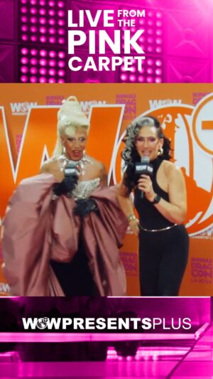 Lolita Banana Instagram - “I’m like Sofía Vergara in Paris.” 😂✨ #DragRaceMexico co-host and #DragRaceFrance star @lalolitabanana talks following her heart to France and more with @michellevisage in Live From the Pink Carpet at RuPaul’s DragCon LA

‼️ Watch the full @rupaulsdragcon LA Queens Walk in Live From The Pink Carpet hosted by @michellevisage 
🎥 Streaming only on @wowpresentsplus worldwide

🎟️ #DragCon UK tickets on sale at rupaulsdragcon.com
🇬🇧 10 & 11 January