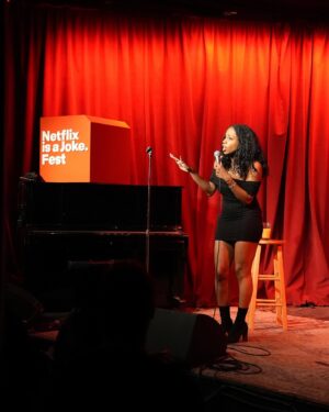 London Hughes Instagram - Still recovering from the best comedy festival in the world!

Thank you @netflixisajoke!!!!

❤️❤️🙈🔥🥹 I’ve had the most insanely amazing time!!