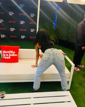 London Hughes Instagram - Still recovering from the best comedy festival in the world!

Thank you @netflixisajoke!!!!

❤️❤️🙈🔥🥹 I’ve had the most insanely amazing time!!