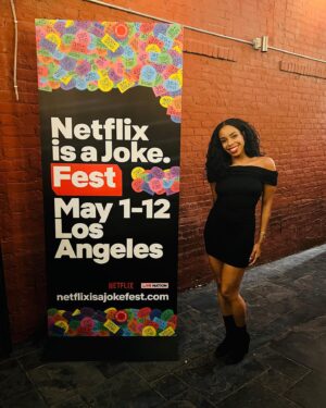 London Hughes Instagram - Still recovering from the best comedy festival in the world!

Thank you @netflixisajoke!!!!

❤️❤️🙈🔥🥹 I’ve had the most insanely amazing time!!