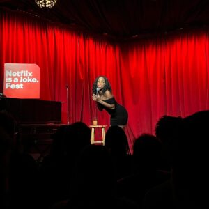 London Hughes Instagram - Oh we had fun last night!!!!! 😩❤️🙈

Thank you to everyone that performed!! Thank you to everyone that came out!!! Thank you to @netflixisajoke ❤️✨

I’m hungover! My heart is full!!!

More pics to come 🙈❤️

#OneNightInLondon #NetflixisAJokeFest