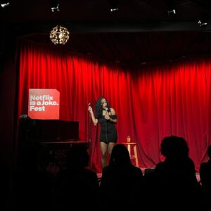London Hughes Instagram - Oh we had fun last night!!!!! 😩❤️🙈

Thank you to everyone that performed!! Thank you to everyone that came out!!! Thank you to @netflixisajoke ❤️✨

I’m hungover! My heart is full!!!

More pics to come 🙈❤️

#OneNightInLondon #NetflixisAJokeFest