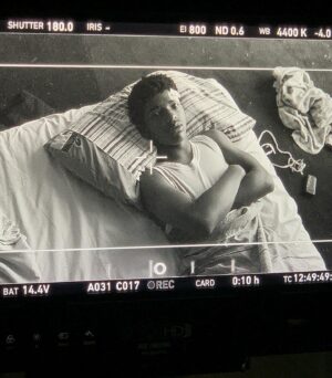 Lonnie Chavis Instagram - Swipe for BTS of How I Learned To Fly! Was just in theaters, on Starz Now !!