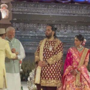 Lopamudra Raut Instagram - Day 2 .. #anantambani #arwedding #ambaniwedding #narendramodi #radhikamerchant