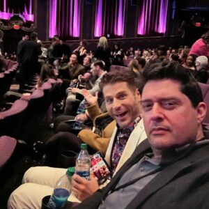 Lou Ferrigno Jr. Instagram - Stupendous evening out at the world premiere of @obx season 3!!! See you all Feb. 23rd!! 

#obx3 #netflix #beigecarpet #literallyatwork #officeduties #lfg #maintainingcomposure