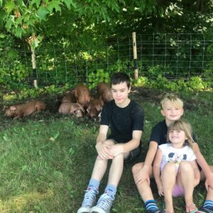 Louis-François Marcotte Instagram - Toute la famille 😂🐖 @patricia_paquin