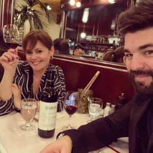 Louis-François Marcotte Instagram - @restaurantlexpress avec elle ❤️