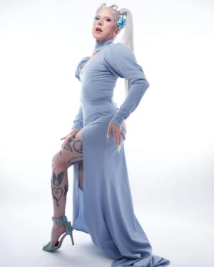 Louisianna Purchase Instagram - True blue, baby I love you 💙🦢

Photos taken March 2024 by the amazing @ericrichardmagnussen. Thank you @queenutica for letting us use your home to shoot 🫶🏻

Photography @ericrichardmagnussen 
Hair @its.nxthing 
Dress @sleep__never 
Nails @texto_dallas 
Makeup used @patmcgrathreal 
Styling assistant @billsafi