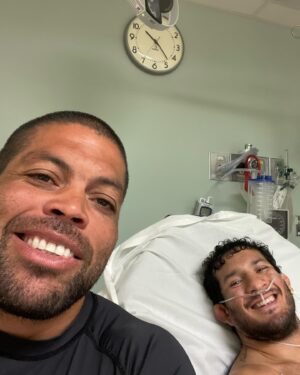 Lucas Barbosa Instagram - Would you compete with one arm for $1 MILLION dollars? @lucasbarbosajj THE HULK did it and he did it tremendously! What a HERO & WARRIOR! 

I have to post about it to show the world the power of our mind ——> 5 weeks before #CJI Lucas DISLOCATED HIS SHOULDER** 

After it we have to cancel his match against @isaquebahienseb —-> last @bjjstarsoficial 😕 I told him to pulled out. Otherwise he still wanted to compete against Isaac! 

Our training camp was pretty much only about recovering ❤️‍🩹 the shoulder. 

Barbosa competed at @cjiofficial with only one arm. If you noticed it on all his fights he didn’t use much his right arm! 

Go back again on @bteamjj YOUTUBE CHANNEL and watch all his matches! Lucas was only 20% of his physical conditions but 100% ready mentally and spiritually! 

WE - @atosjiujitsuhq TEAM - ARE SO PROUD OF YOU LUCAS! WE ALL RESPECT YOU FOR YOUR HEART AND MINDSET! 

@craigjonesbjj you have to call The Hulk for the next one 100% 🫡

Check out the slides ⬅️⬅️⬅️⬅️⬅️

1. July 5th 2024 Lucas laying on the mats right after dislocated shoulder @jonnatas_gracie trying to help

2. At the hospital ready to pop his shoulder back in place - shoulder still dislocated - he was smiling 😊

3. THE HULK SLICE 🔥 during CJI

4. Nurse 👩‍⚕️ cutting his #AtosBJJ rashguard - Lucas got so mad about it 

5. Right after waking up from anesthesia - LUCAS still “high” 😵‍💫 😅

6. Right after victory against the tough @kentaiwamotobjj 

7. 💭

8. We cheating up life 

9. Lucas got baptized one week before #CJI

**same injury as @nicholasmeregali injury @adcc_official 

Lucas may have to get a surgery. I will keep all the fans updated about it. 🙏✨

🇧🇷 Português nos comentários