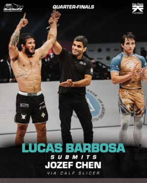 Lucas Barbosa Instagram - Hulk Smash! Lucas Barbosa finishes Chen with a Calf Slicer #CJI