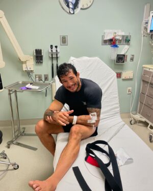 Lucas Barbosa Instagram - Would you compete with one arm for $1 MILLION dollars? @lucasbarbosajj THE HULK did it and he did it tremendously! What a HERO & WARRIOR! 

I have to post about it to show the world the power of our mind ——> 5 weeks before #CJI Lucas DISLOCATED HIS SHOULDER** 

After it we have to cancel his match against @isaquebahienseb —-> last @bjjstarsoficial 😕 I told him to pulled out. Otherwise he still wanted to compete against Isaac! 

Our training camp was pretty much only about recovering ❤️‍🩹 the shoulder. 

Barbosa competed at @cjiofficial with only one arm. If you noticed it on all his fights he didn’t use much his right arm! 

Go back again on @bteamjj YOUTUBE CHANNEL and watch all his matches! Lucas was only 20% of his physical conditions but 100% ready mentally and spiritually! 

WE - @atosjiujitsuhq TEAM - ARE SO PROUD OF YOU LUCAS! WE ALL RESPECT YOU FOR YOUR HEART AND MINDSET! 

@craigjonesbjj you have to call The Hulk for the next one 100% 🫡

Check out the slides ⬅️⬅️⬅️⬅️⬅️

1. July 5th 2024 Lucas laying on the mats right after dislocated shoulder @jonnatas_gracie trying to help

2. At the hospital ready to pop his shoulder back in place - shoulder still dislocated - he was smiling 😊

3. THE HULK SLICE 🔥 during CJI

4. Nurse 👩‍⚕️ cutting his #AtosBJJ rashguard - Lucas got so mad about it 

5. Right after waking up from anesthesia - LUCAS still “high” 😵‍💫 😅

6. Right after victory against the tough @kentaiwamotobjj 

7. 💭

8. We cheating up life 

9. Lucas got baptized one week before #CJI

**same injury as @nicholasmeregali injury @adcc_official 

Lucas may have to get a surgery. I will keep all the fans updated about it. 🙏✨

🇧🇷 Português nos comentários