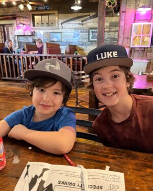 Lucas Grant Instagram - NOLA part 2. So happy my sister @arabellagrant  got to come this time and even got a FNAF set tour! Going to miss this place and all the cast and crew so much!!

Playing Garrett was so fun and I can’t wait to share this amazing movie with you all. I can’t share any pics from set or details about my character, but all your questions will be answered soon! This movie is going to be so cool! Thanks for all the love - FNAF fans are AMAZING!! 🐻

#thatsawrap #fnaf #fnafmovie #fivenightsatfreddys