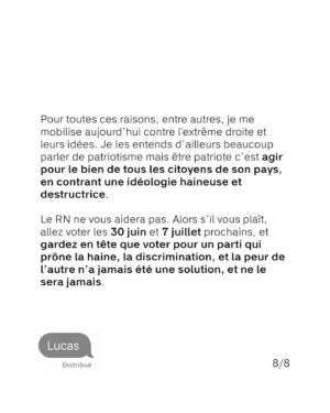 Lucas Hauchard Instagram - Lettre ouverte à tous les jeunes qui me suivent 🇫🇷