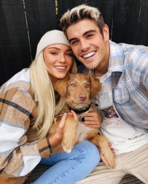 Lucie Donlan Instagram - How it started VS how it’s going with our beautiful rescued girlie 🐕 🐾 

We are so proud of our Bunny and how far she has come since we got her, three years have flown by since we rescued her from the streets of Romania through the @thepackprojectuk . Bunny is the dog we both always dreamt of having, she is so special and loved. If you are thinking of getting a dog please adopt and don’t shop! 

By rescuing Bunny we were making a free space at the rescue centre for another street dog that deserves to be taken care of.