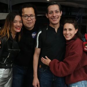 Luis Alberti Instagram - Puro casa del teatro!... qué bonito el paso del tiempo y la ficción sigue y los caminos se tocan por momentos,  gracias amigos!!! #FinDePartida @jorgecastaneda1650 @dianits1 @genngaleano
@companiadeteatroelghetto
